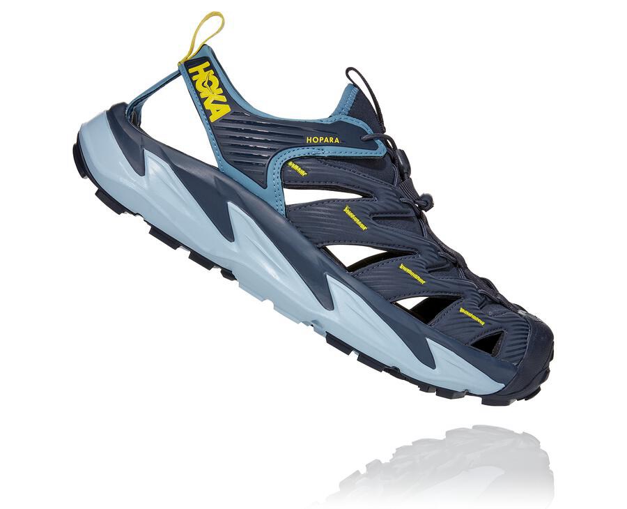 Hoka One One Sandalet Erkek Lacivert - Hopara - XD6109457